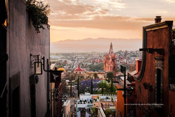 This is an image of the cityscape of San Miguel de Allende, Mexico, which will home to Meliá Hotels International's 14th property in Mexico. Photo courtesy of Meliá Hotels International.