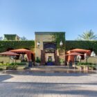 This image shows the exterior of the main entrance to Omni Scottsdale Resort & Spa at Montelucia, in Paradise Valley, Arizona. Photo courtesy of Omni Hotels & Resorts.