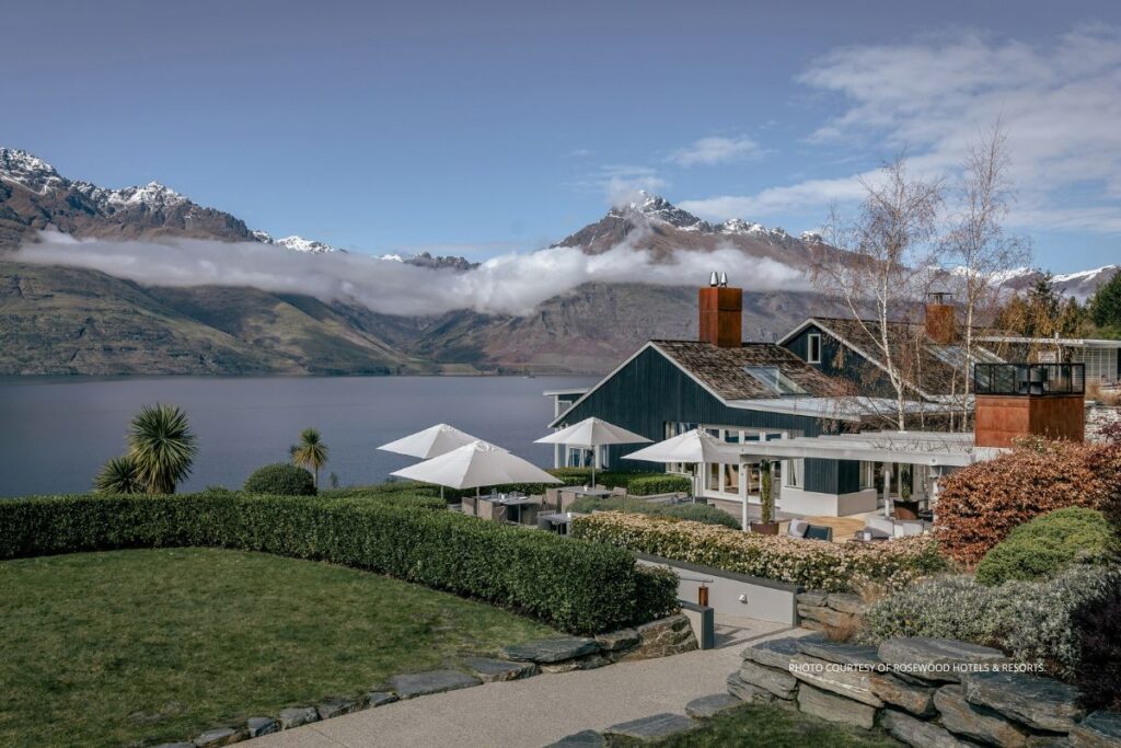 Rosewood Matakauri, Queenstown, New Zealand. Photo courtesy of Rosewood Hotels & Resorts.