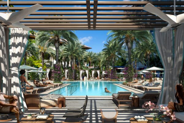 New Pool Deck, Hilton West Palm Beach. Photo courtesy of Hilton West Palm Beach.