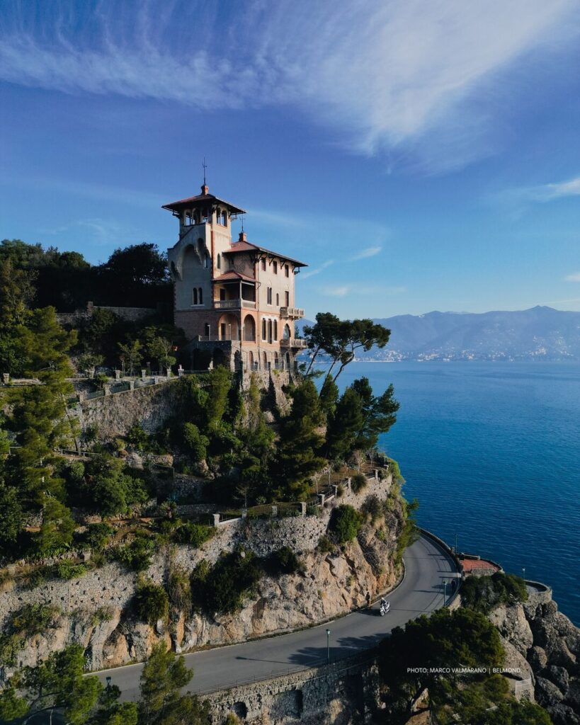 This is an image of Villa Beatrice in Portofino, Italy. Opened July 2025 by Belmond. Photo by Marco Valmarano | Belmond.