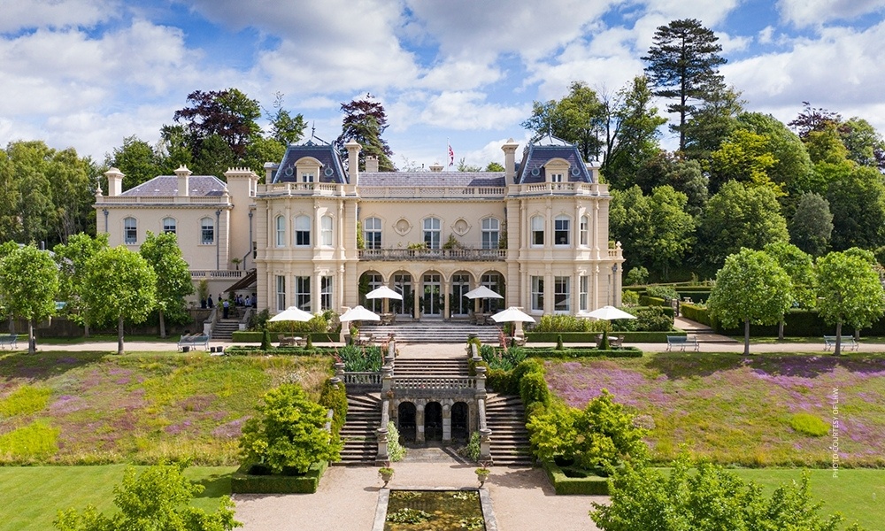 This is an image of the Beaverbrook house in Surrey, England. Photo courtesy of LHW.