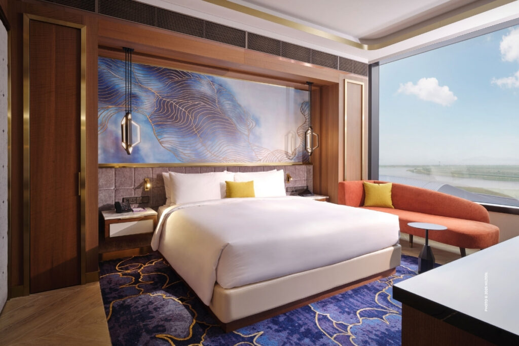 This is an image of an Ocean Tower Inspire Suite at INSPIRE Entertainment Resort, South Korea. Photo © 2025 Hilton.
