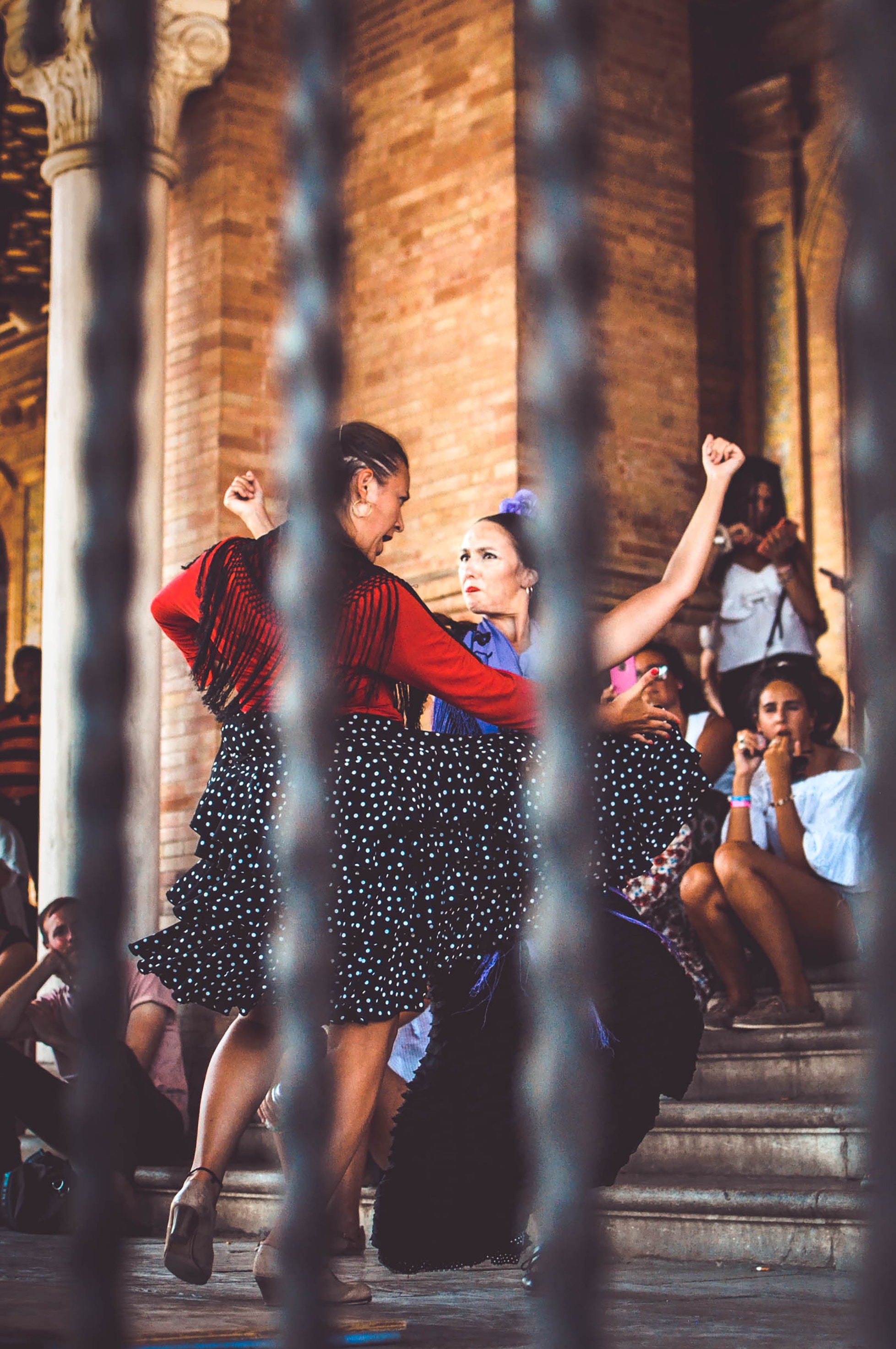 Flamenco Dancers, Seville, Spain, Photo by Stéphan Valentin on Unsplash