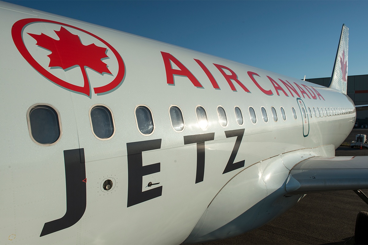 Air Canada Jetz aircraft will be available for travel to several popular wi...