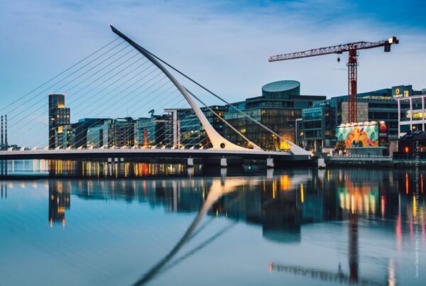 Samuel Beckett Bridge, Dublin, Ireland. Photo by Lucian Petronel Potlog | Canva.