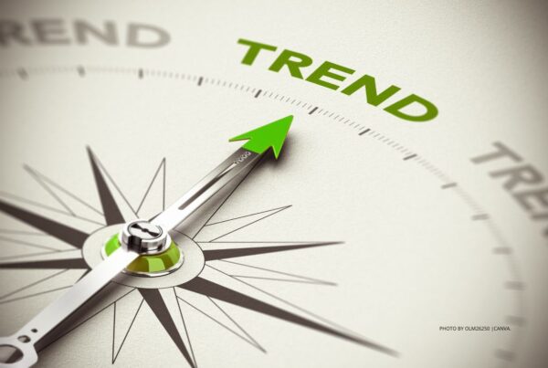 The IRF 2023 Trends Report was released January 25, 2023. This is a stock image showing depicting the word trend and a spinning arrow. Photo by olm16250 | Canva.