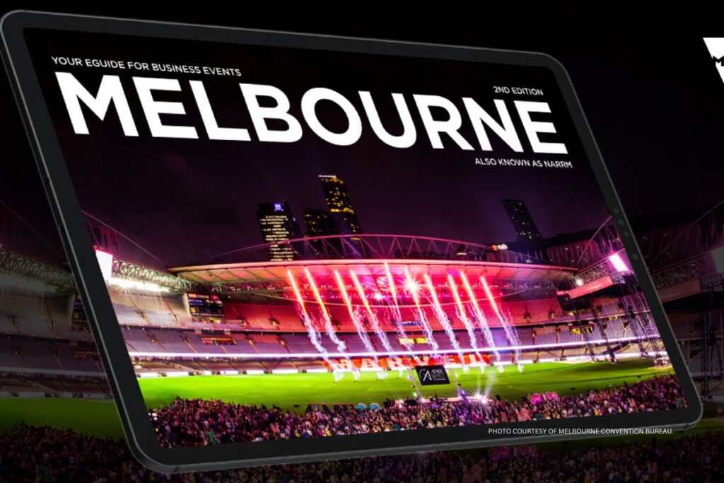 Melbourne e-Guide. Image courtesy of Melbourne Convention Centre.