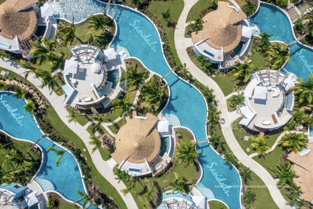 Coyoba Sky Rondoval Villas, Sandals Dunn's River, Ocho Rios, Jamaica. Photo courtesy of Sandals Resorts International.
