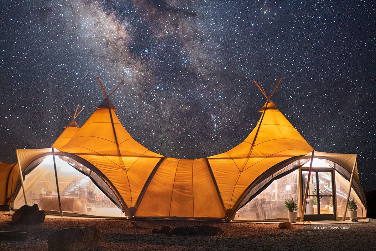 Under Canvas property named first DarkSkycertified resort in the world