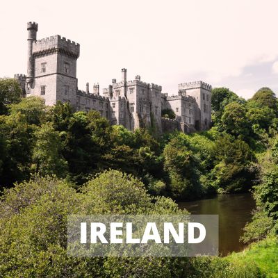This is an image of Lismore Castle in Waterford County, Ireland. Photo is by genekrebs | Canva.