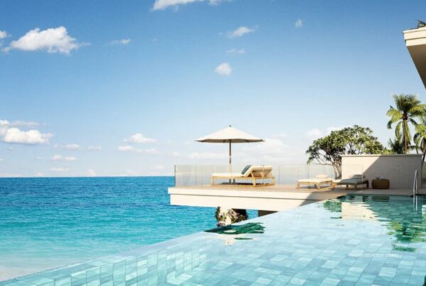 Six Senses La Sagesse opened on the island of Grenada in April 2024. This is an image of a pool at the resort. Photo courtesy of IHG.