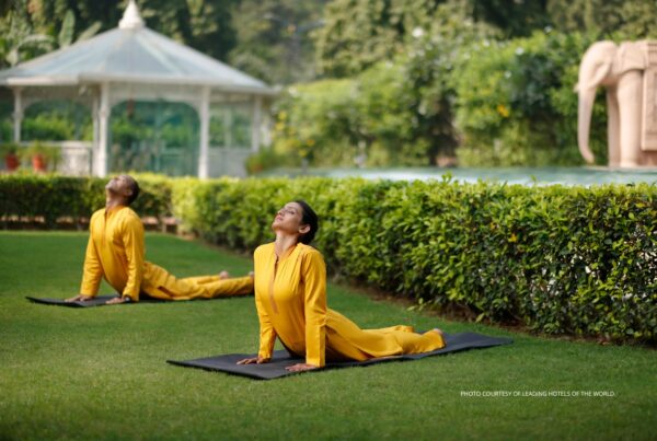 Yoga Masters at The Imperial New Delhi. Photo courtesy of LHW