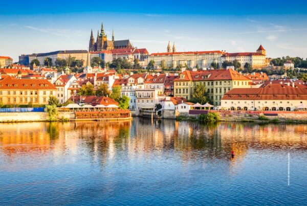 This is a stock image of Prague Castle, Czech Republic. Photo by emicristea | Canva.