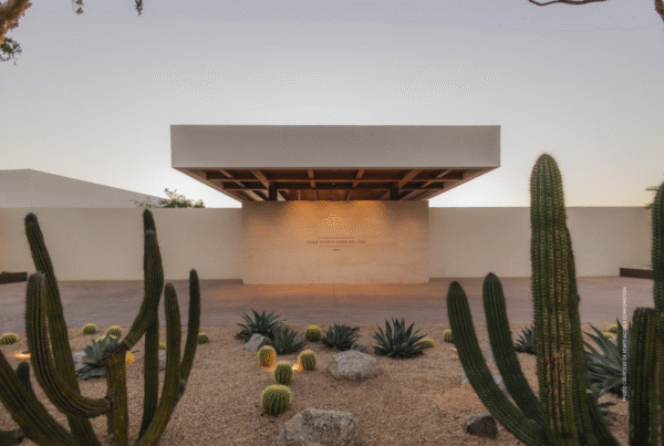 This is an image of the entrance to Park Hyatt Cabo del Sol in Baja California Sur, Mexico. Photo courtesy of Hyatt Hotels Corporation.